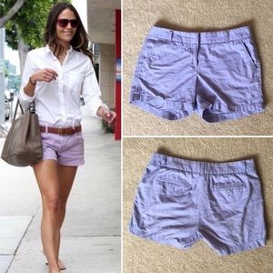 J.Crew 3in Chino Short: Lavender/Light Purple